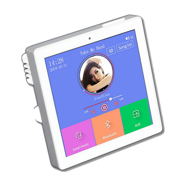 آمپلی فایر تمام لمسی 4 اینچ 4 خروجی مدل JX86E